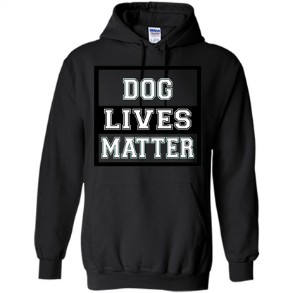 Dog Lives Matter Animal Rights Protest T-shirt Black