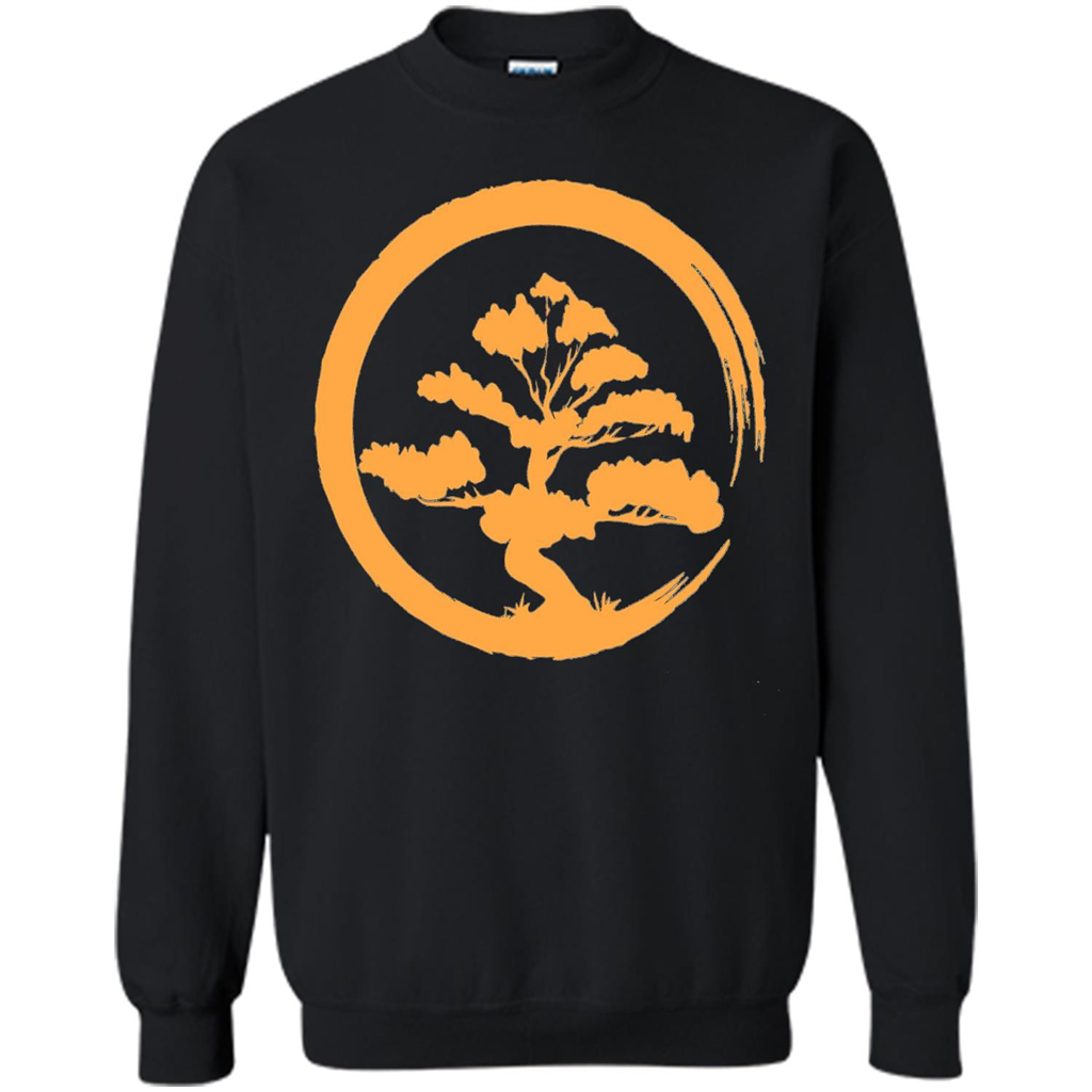 Bonsai Tree Japanese Zen Artist T-shirt Black