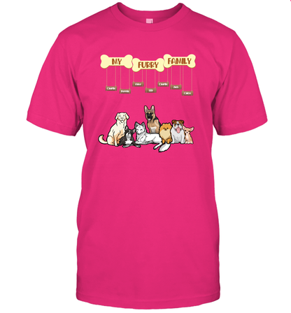 My Furry Family T-Shirt T-Shirt Heliconia