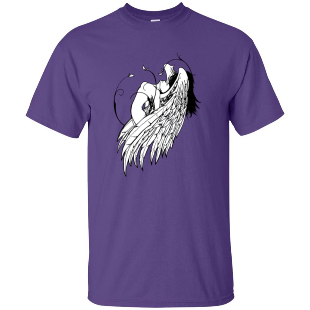 Angel T-shirt Angel Wings Purple