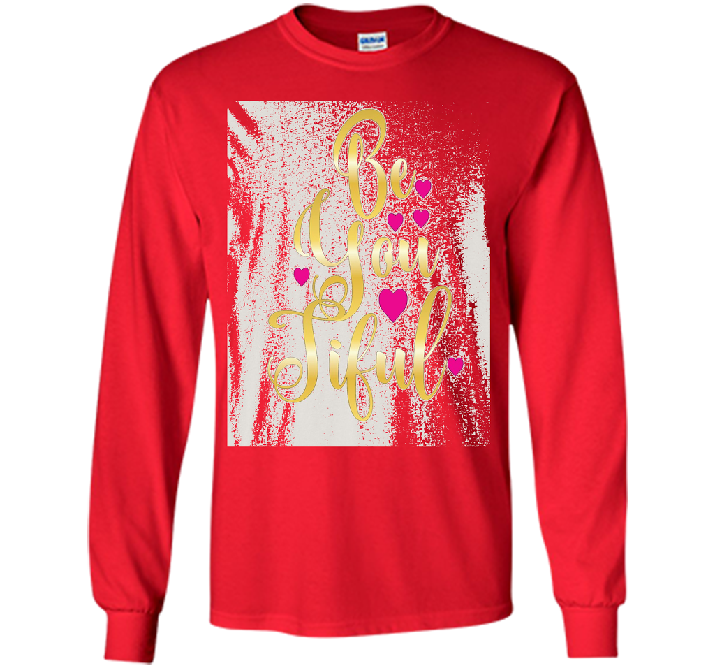 Beautiful Woman T-Shirt shirt Red