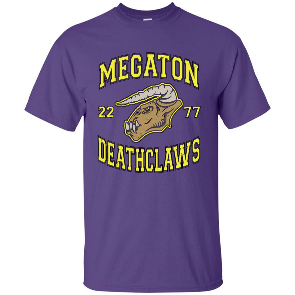 Megaton Deathclaws 2277 T-shirt Purple