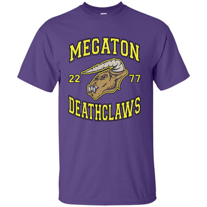 Megaton Deathclaws 2277 T-shirt Purple