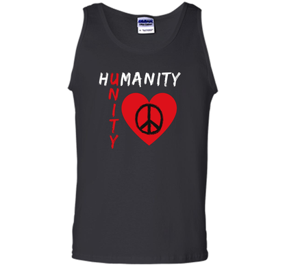 Humanity, Unity T-Shirt, Peace, Love T-shirt Black