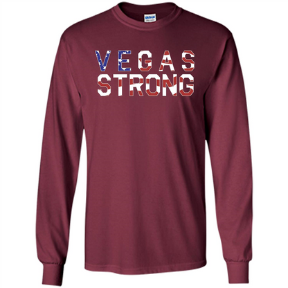 Vegas Strong T-Shirt Maroon