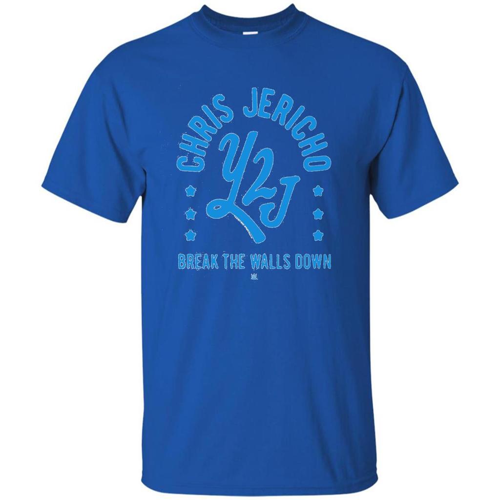 Chris Jericho Break The Walls Down T-shirt Royal