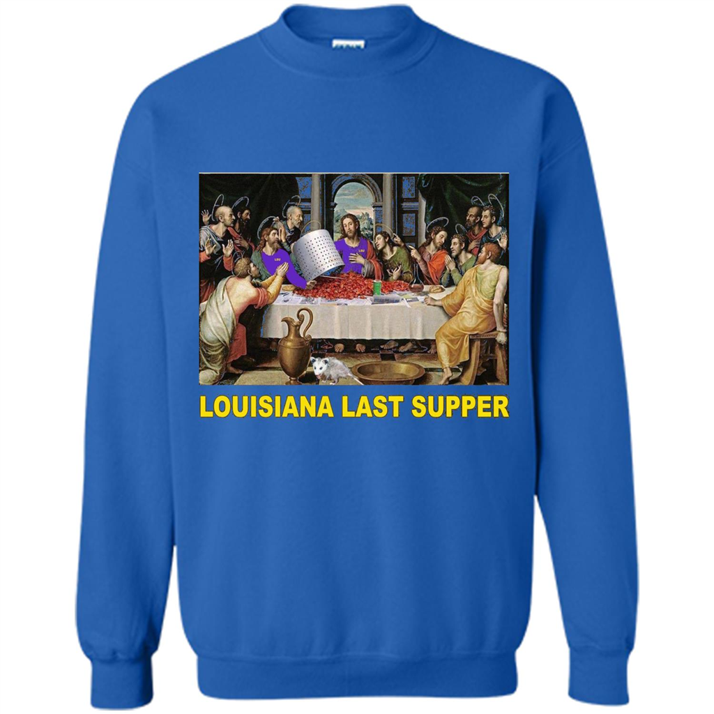 Louisiana Last Supper T-shirt Royal
