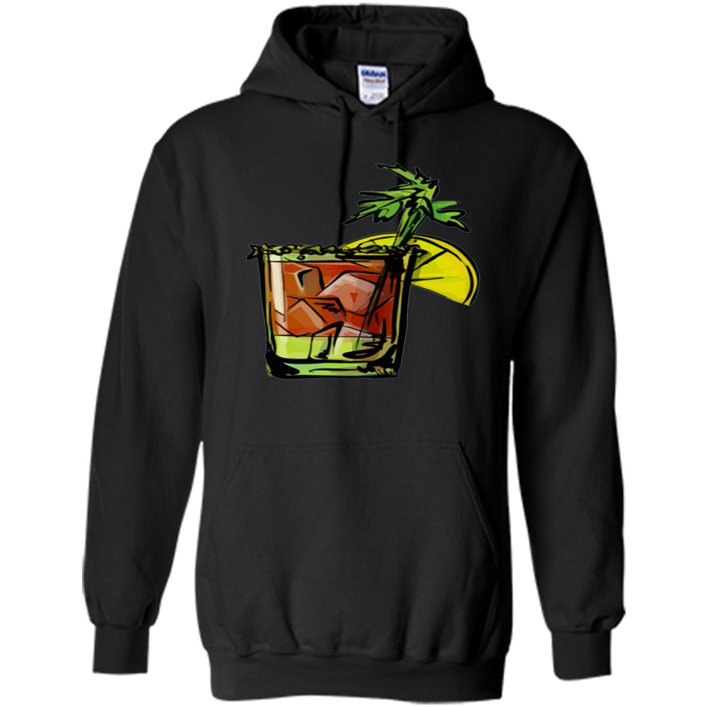 Bloody Mary T-shirt Cocktail Black