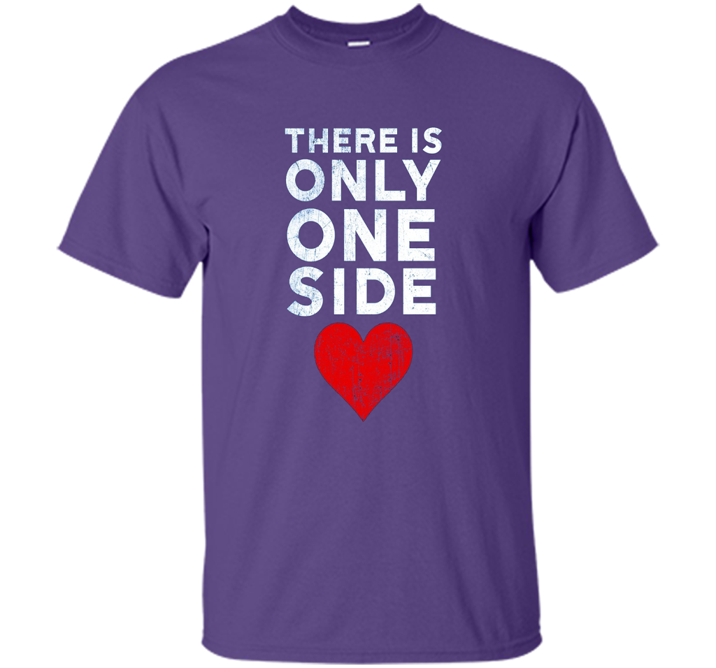 THERE IS ONLY ONE SIDE - Not Many Sides RESIST T-Shirt t-shirt Purple