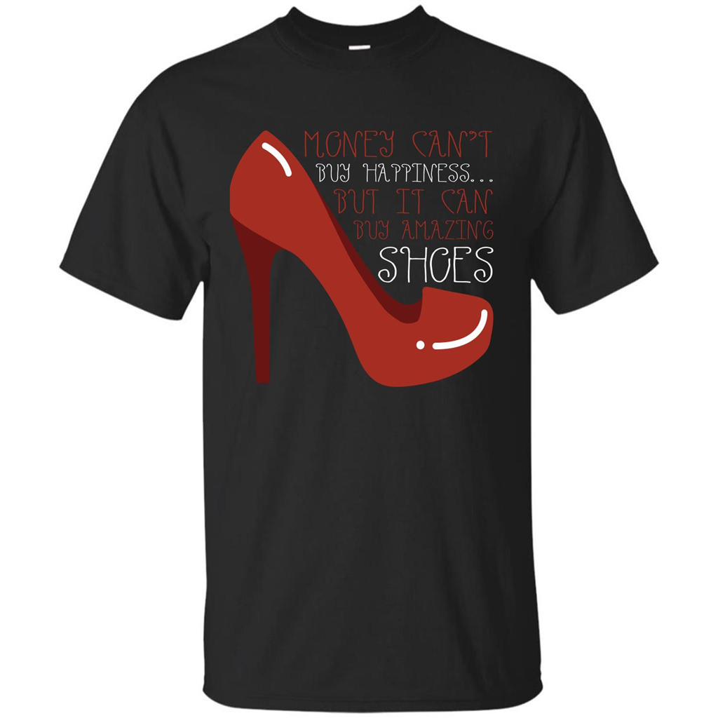 Shoes T-shirt Money Can't Buy Happiness T-shirt Royal