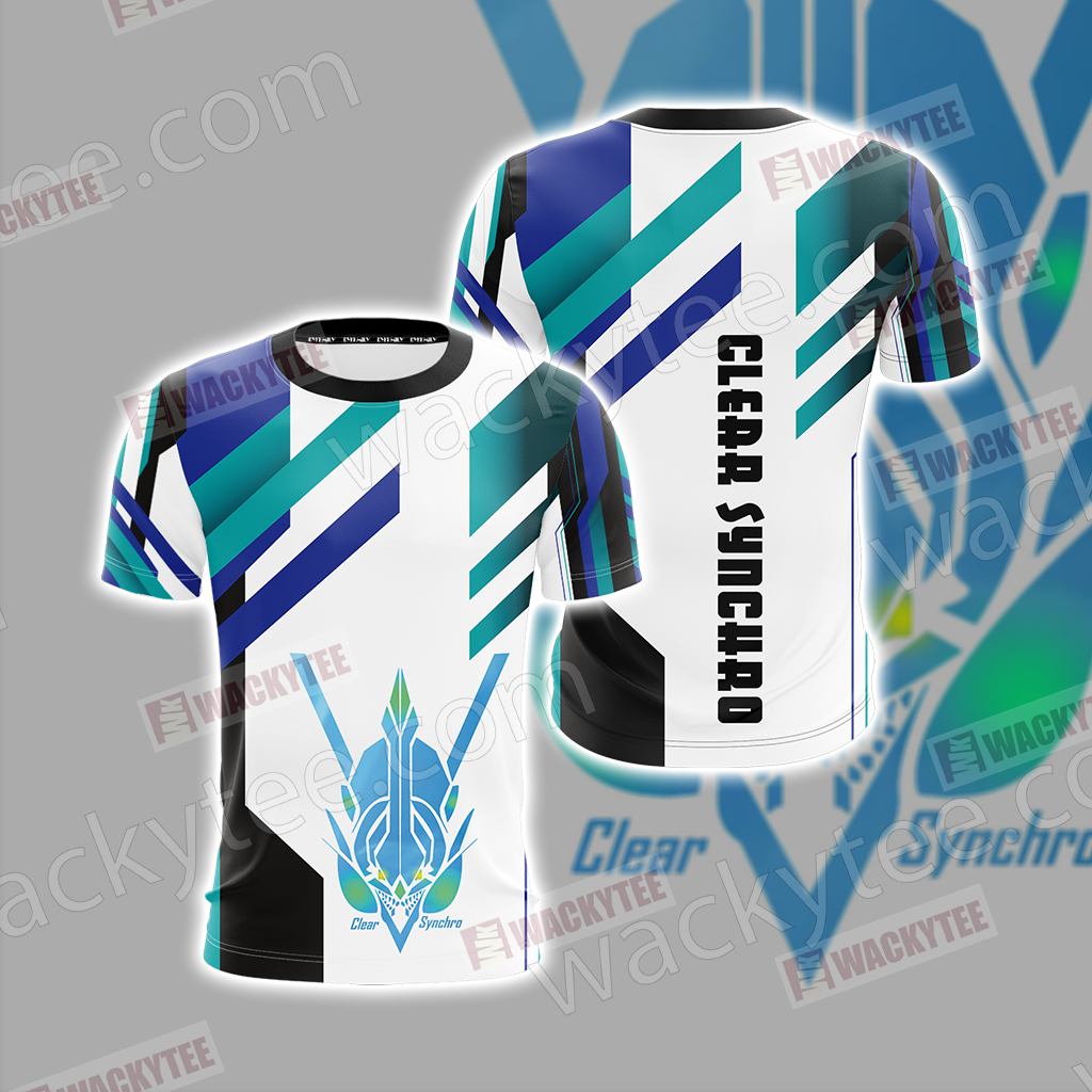 Yu Gi Oh! Arc-V - Clear Synchro Unisex 3D T-shirt