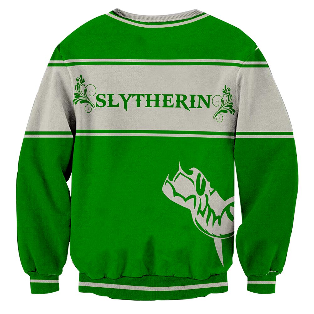 Slytherin Harry Potter 3D Sweater