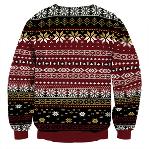 The Night Before (2015) Chris Cosplay Ugly Christmas 3D Sweater
