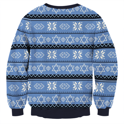 The Night Before (2015) Isaac Cosplay Ugly Christmas 3D Sweater