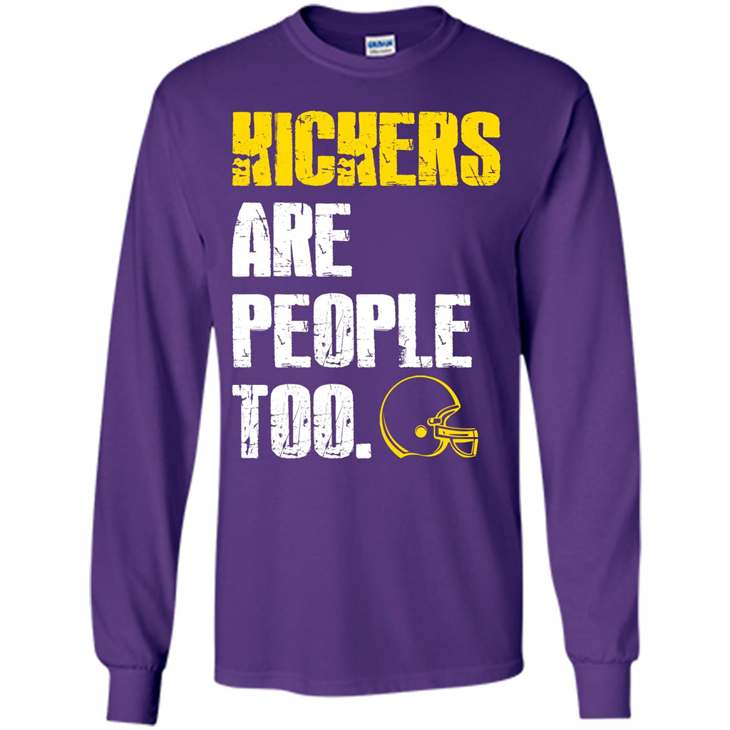 Kickers T-shirt Kickers Are People Too T-shirt Purple