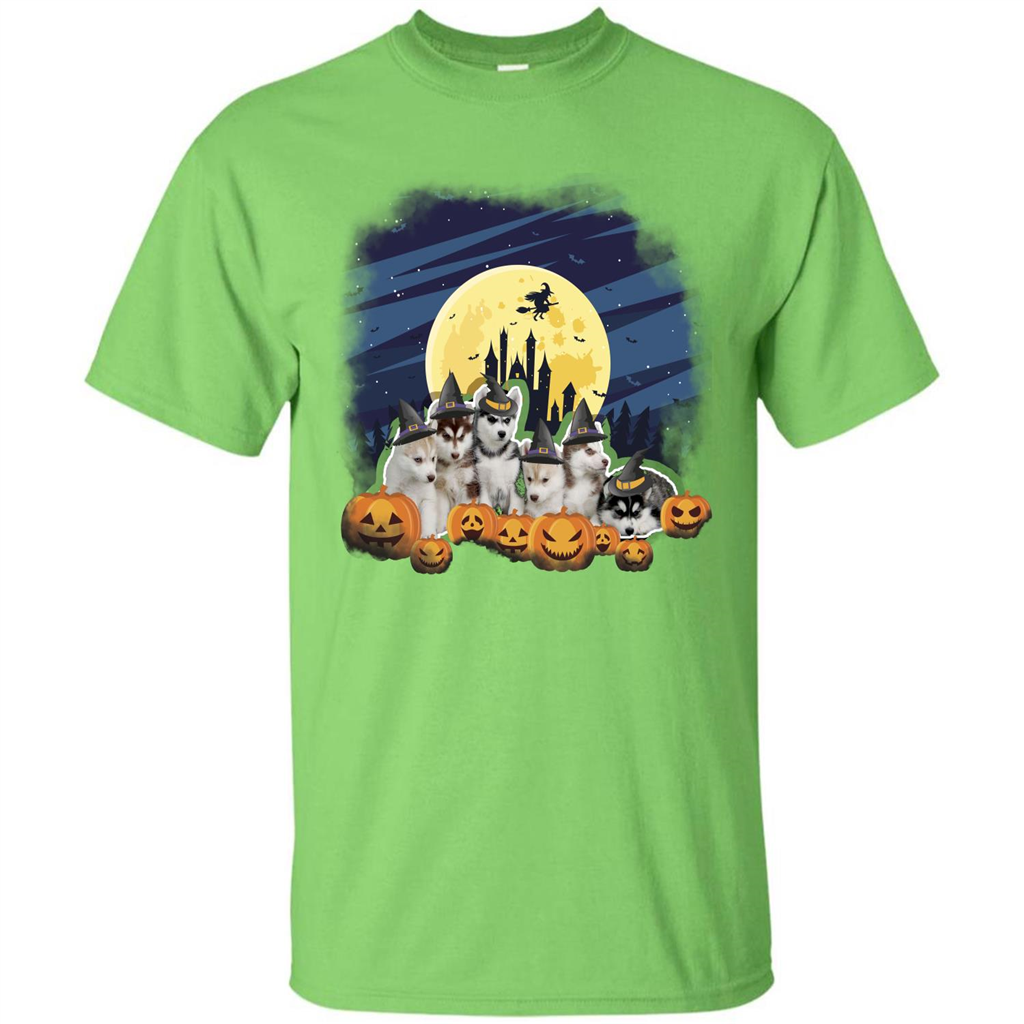 Halloween Alaska T-shirt Lime