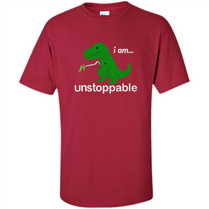 Rex Dinosaur T-shirt I Am Unstoppable