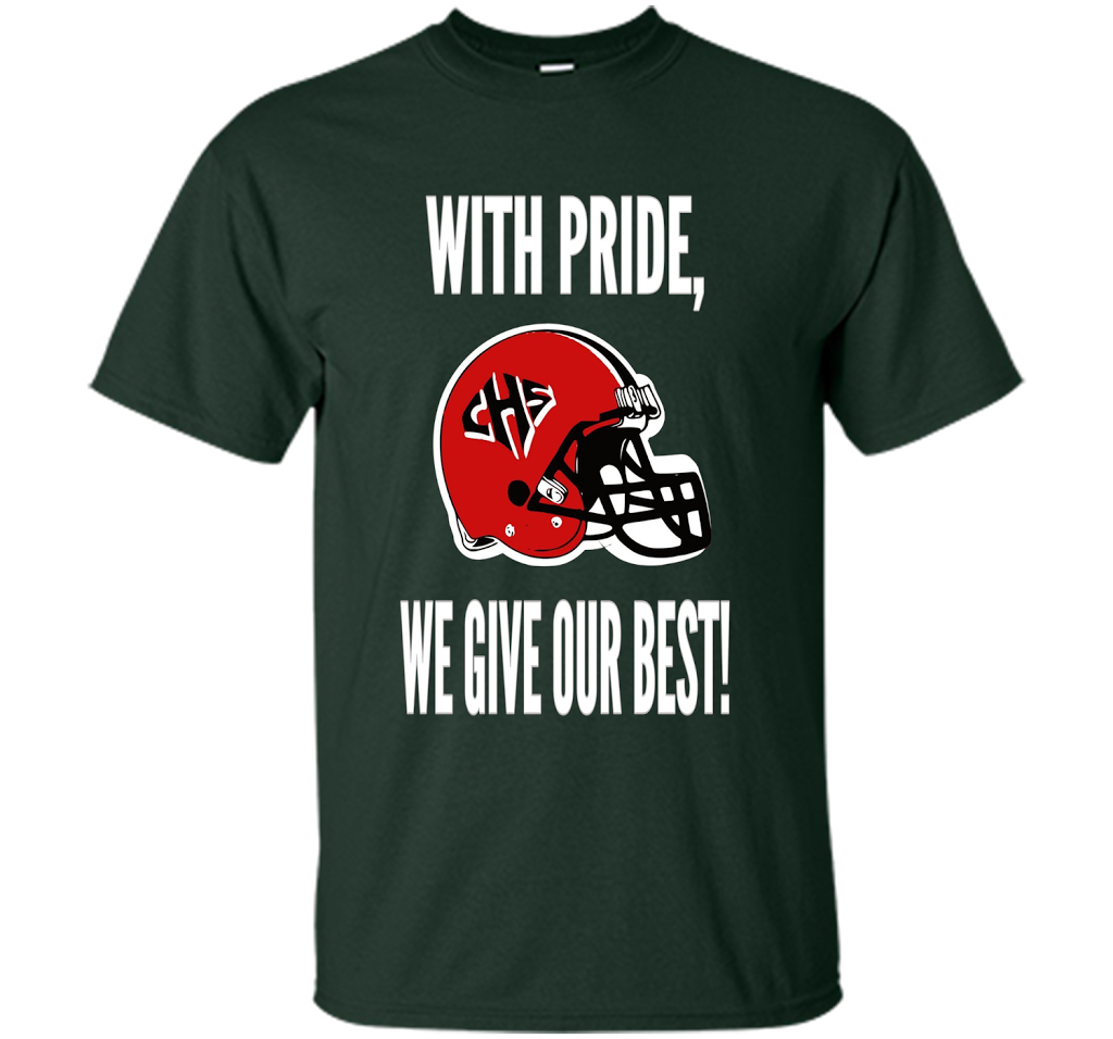Syrupmaker, With Pride We Give Our Best! T-Shirt shirt Forest Green