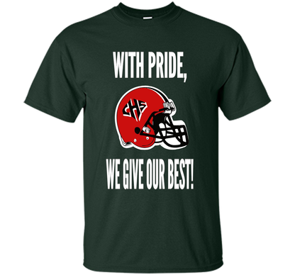Syrupmaker, With Pride We Give Our Best! T-Shirt shirt Forest Green
