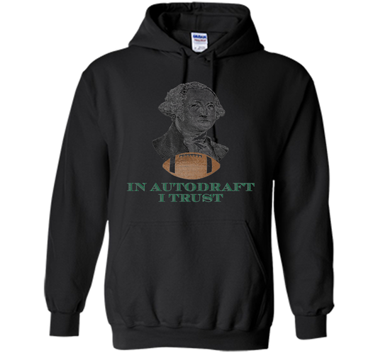 Football T-shirt In Autodraft I Trust T-shirt Black