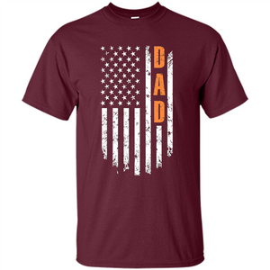 Fathers Day T-shirt American Flag