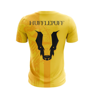 Football Hufflepuff Harry Potter Unisex 3D T-shirt