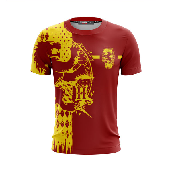 Quidditch Gryffindor Harry Potter Unisex 3D T-shirt - WackyTee | T-Shirts