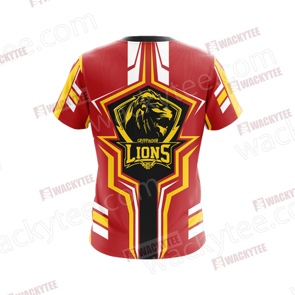 Harry Potter Hogwarts Castle - Gryffindor House Wacky Style New Collection Unisex 3D T-shirt