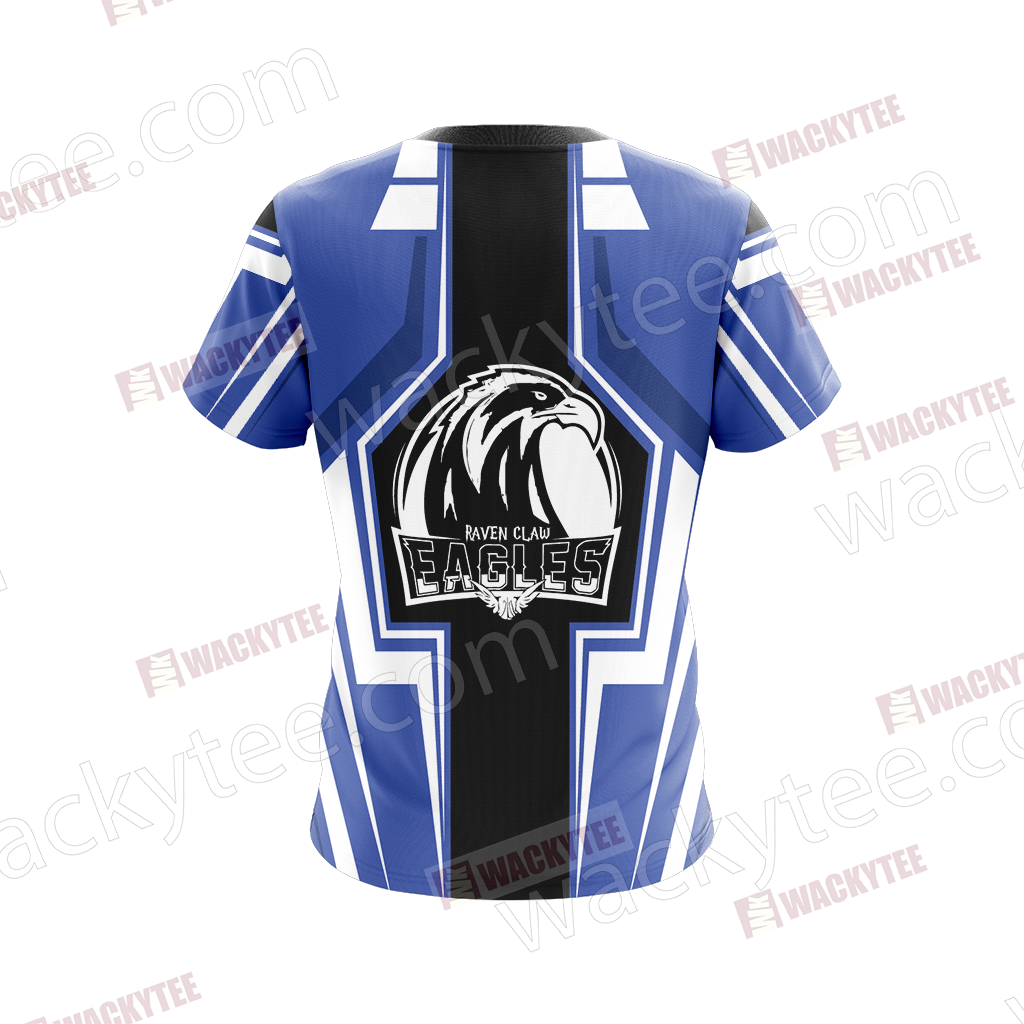 Harry Potter Hogwarts Castle - Ravenclaw House Wacky Style New Collection Unisex 3D T-shirt