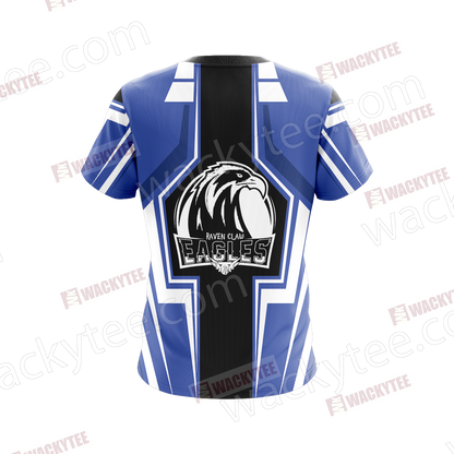 Harry Potter Hogwarts Castle - Ravenclaw House Wacky Style New Collection Unisex 3D T-shirt