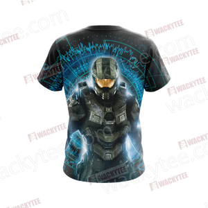 Halo - Futuristic Unisex 3D T-shirt