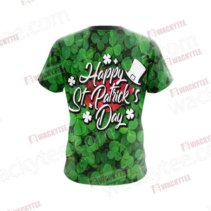 Saint Patricks Day Typography Unisex 3D T-shirt