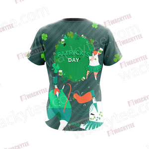 Happy Saint Patrick's Day New Version Unisex 3D T-shirt