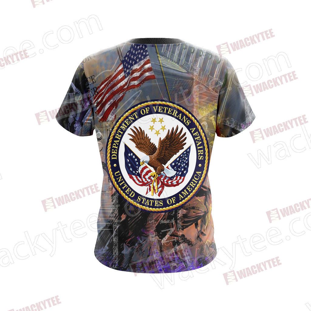 Department Of Veterans Affairs US Of America Unisex 3D T-shirt