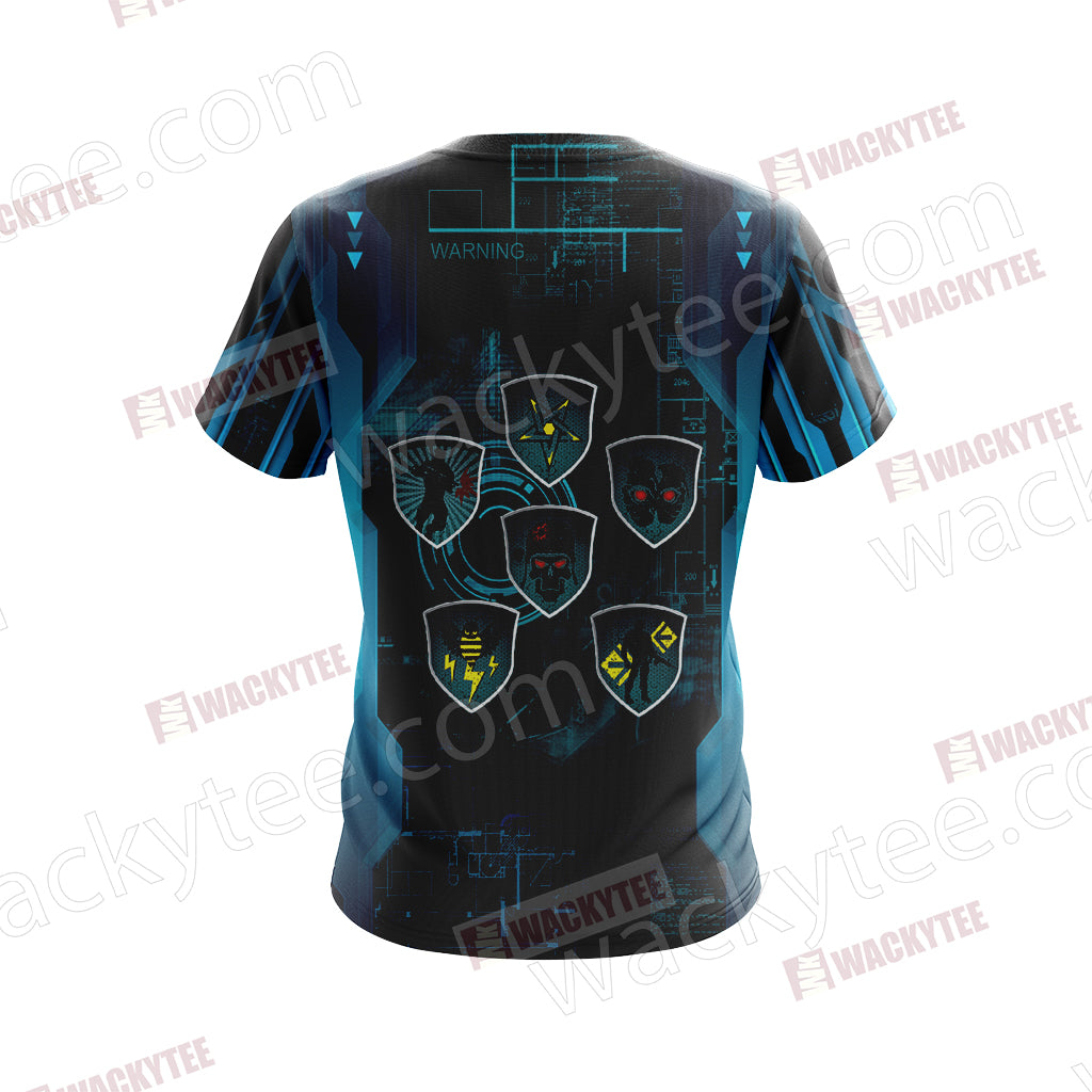 Crysis 2 Video Game Unisex 3D T-shirt