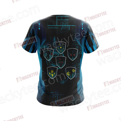 Crysis 2 Video Game Unisex 3D T-shirt
