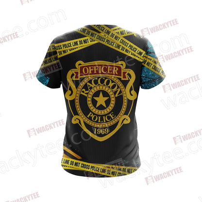 Resident Evil - R.P.D Unisex 3D T-shirt