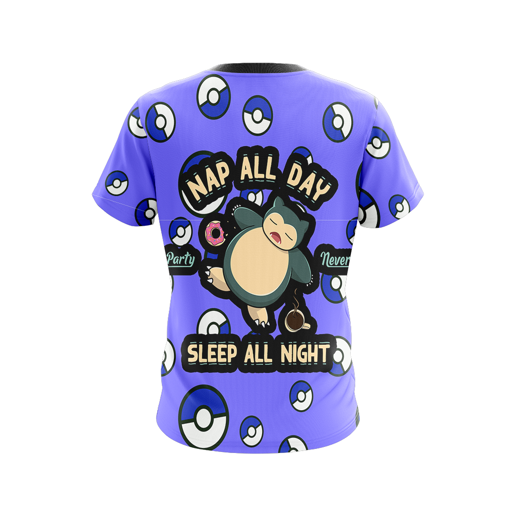 Snorlax Unisex 3D T-shirt