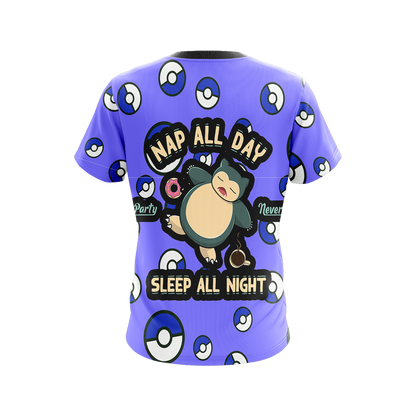 Snorlax Unisex 3D T-shirt