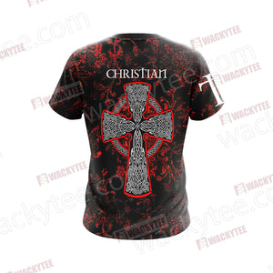 Cross Gothic Christian Unisex 3D T-shirt