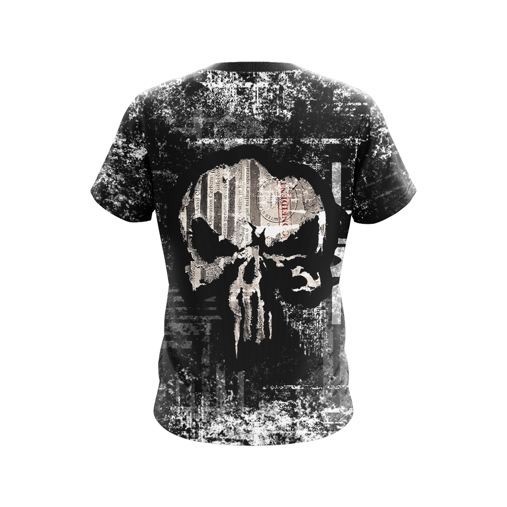 The Punisher New Version Unisex 3D T-shirt