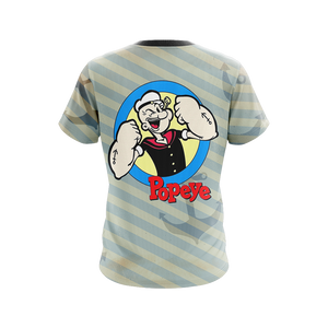 Popeye Characters New Unisex 3D T-shirt