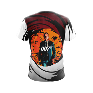 James Bond 007 Unisex 3D T-shirt