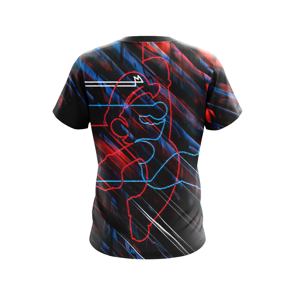 Super Mario Minimalist Unisex 3D T-shirt