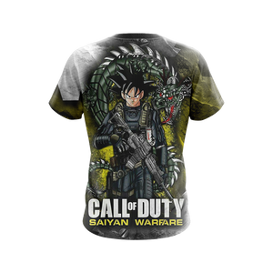 Call of Duty Game - Goku Unisex 3D T-shirt