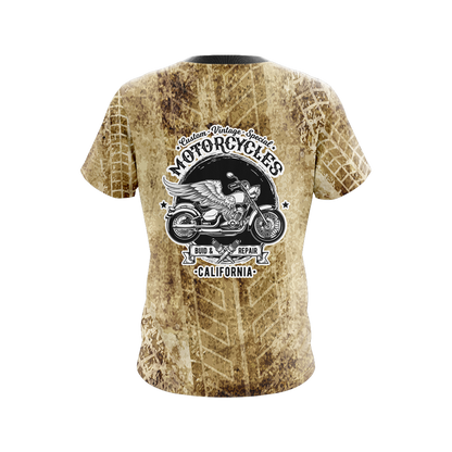 Custom Vintage Special Motorcycle Unisex 3D T-shirt
