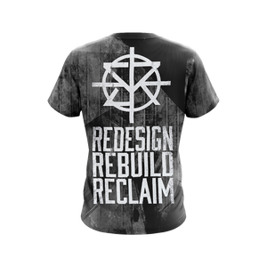 Seth Rollins - Redesign Rebuild Reclaim Unisex 3D T-shirt