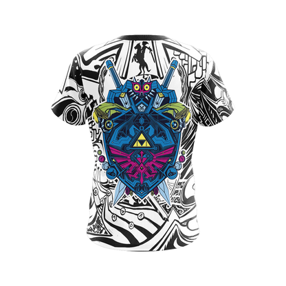 Legend Of Zelda Hylian Shield Unisex 3D T-shirt