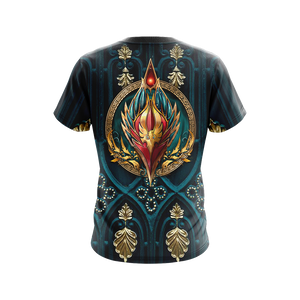 World Of Warcraft - Blood Elf Alliance Races Crest Unisex 3D T-shirt