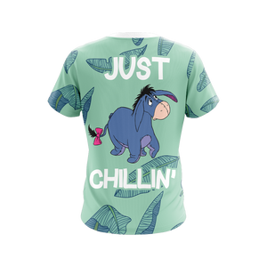 Eeyore Just Chillin Style Unisex 3D T-shirt